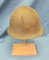 Japanese WWII Army Helmet Shell, Original Star