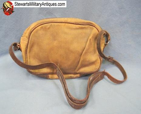  Canadian WWII WAC Leather and Canvas  Purses — image 4