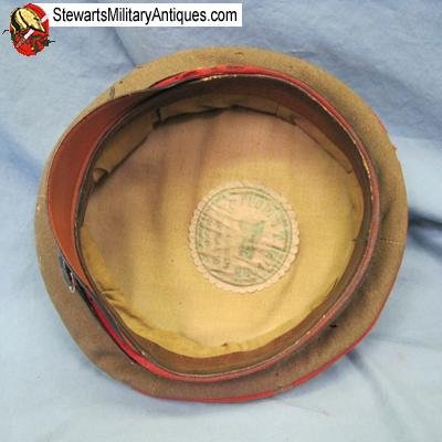  Bulgarian WWII Infantry Officers Visor Hat — image 5