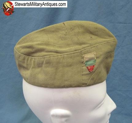  Bulgarian WWII Summer Weight Enlisted Overseas Hat — image 2