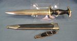 German WWII M1933 SS EM Dagger, Richard Abr.Herder
