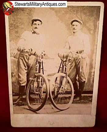  Two Guys with Bikes Cabinet Card — image 3