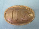 US Civil War Oval Cartridge Box Plate