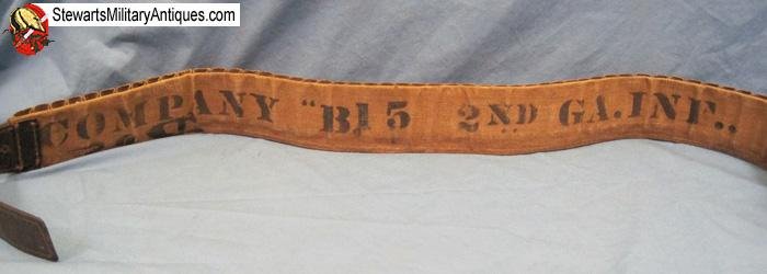  US Indian Wars M1876 45-70 Prairie Belt, Georgia Infantry — image 2