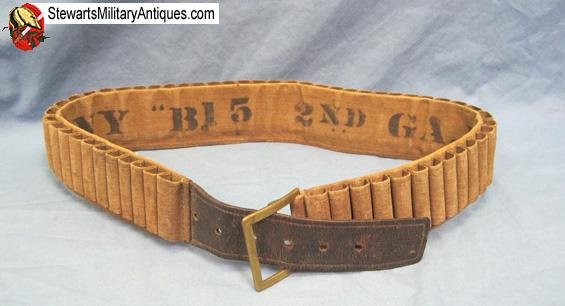  US Indian Wars M1876 45-70 Prairie Belt, Georgia Infantry — image 3