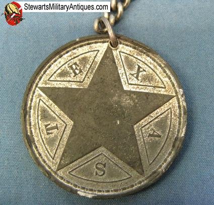  US Indian Wars 1884 Interstate Drill Medal, Houston Texas — image 2