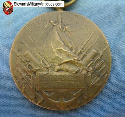  French Franco-Prussian War Campaign Medal — image 5
