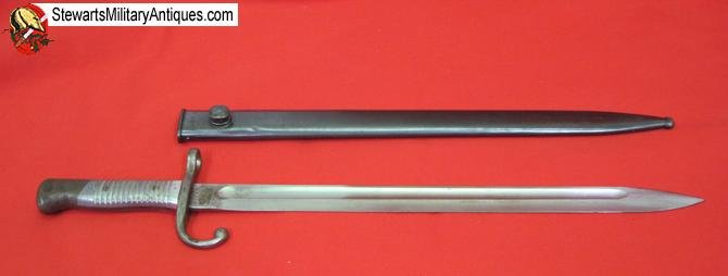  Argentine M1891 Mauser Bayonet, Alloy Grips, German Mfg  WKC — image 3