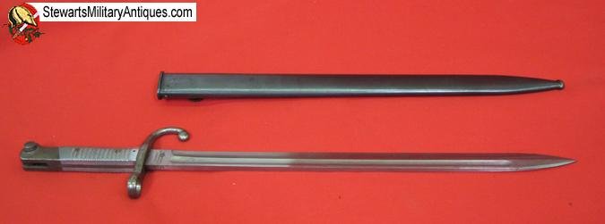  Argentine M1891 Mauser Bayonet, Alloy Grips, German Mfg  WKC — image 4