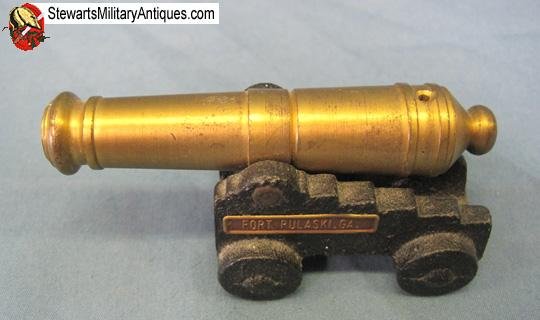  US Post WWII Souvenir Cannon, Fort Pulaski Georgia  — image 5
