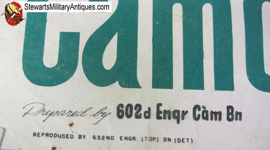  US WWII Camouflage Poster, 602nd Engineer Bn — image 3