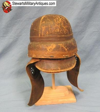  Italian WWI Flying Helmet, French Roold Pattern — image 4