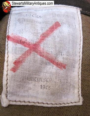  British WWII 1st Pattern Dennison Smock, Parkinson Ltd Mfg — image 7