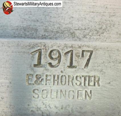  Swiss WWI Pioneer Short Sword, Sawback, Horster Mfg.  — image 3