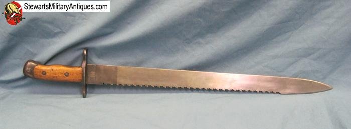  Swiss WWI Pioneer Short Sword, Sawback, Horster Mfg.  — image 5