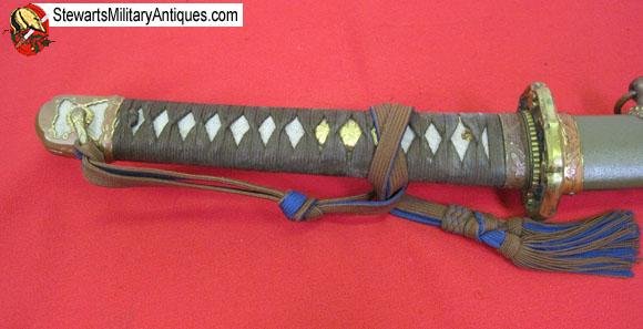  Japanese WWII Army Officers Katana, Morotai Campaign Capture, Lt. Col. F.J.Sackton USA. — image 3