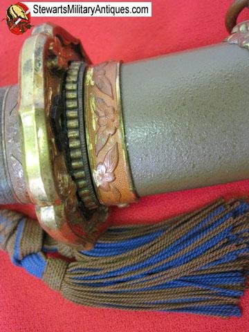  Japanese WWII Army Officers Katana, Morotai Campaign Capture, Lt. Col. F.J.Sackton USA. — image 4