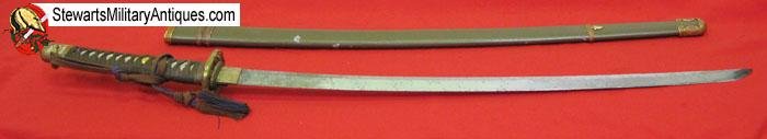  Japanese WWII Army Officers Katana, Morotai Campaign Capture, Lt. Col. F.J.Sackton USA. — image 5
