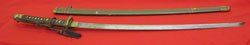 Japanese WWII Army Officers Katana, Morotai Campaign Capture, Lt. Col. …