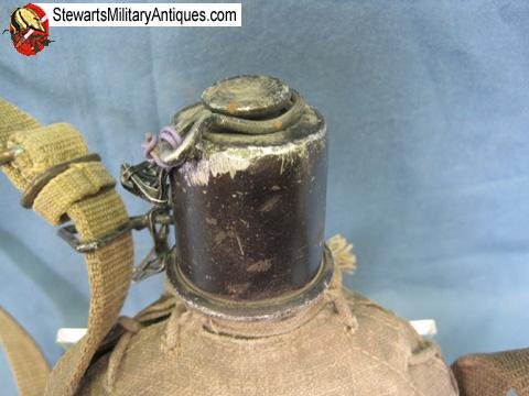  Japanese WWII Navy Landing Force EM Canteen   — image 2