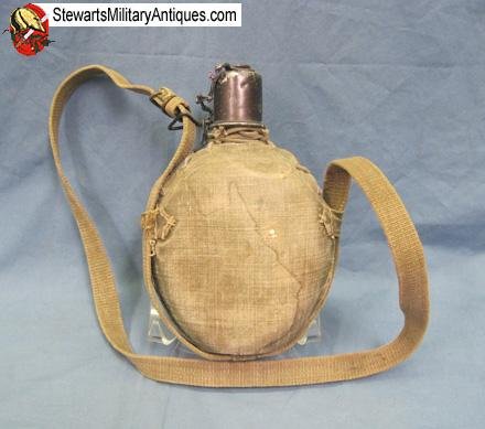  Japanese WWII Navy Landing Force EM Canteen   — image 3