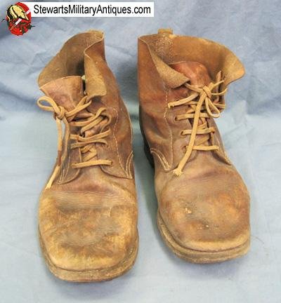  Japanese WWII Army EM Hobnailed Combat Shoes   — image 3