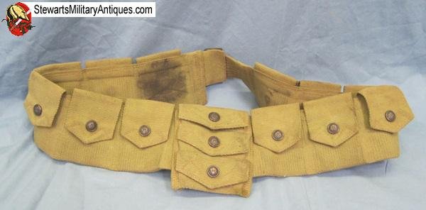  US Pre WWI M1914 Eagle Snap Cavalry Bandoleer, Mills Mfg — image 5