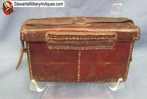  Japanese WWII T38 Leather Front Ammo Pouch — image 2