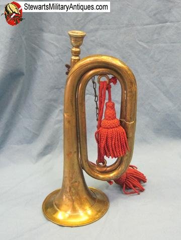  Japanese WWII Infantry Bugle — image 2