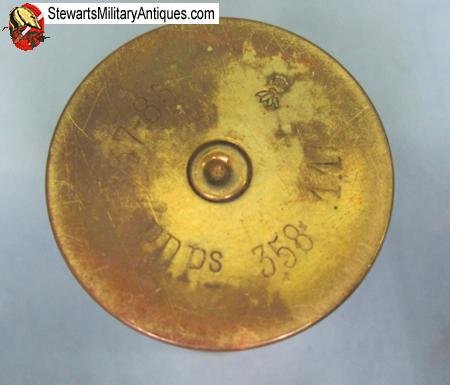  French WWI Decorated 37mm Shell, Verdun 1918 — image 2