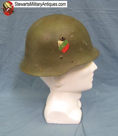  Bulgarian WWII M1936/C Steel Helmet, German Mfg — image 4