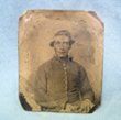 US Civil War Tintype of a Union Soldier