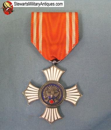  Japanese WWII Red Cross Order of Merit — image 5