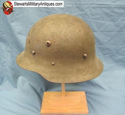  Bulgarian WWII M1936/A Steel Helmet, German Mfg   — image 3