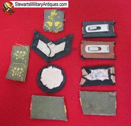  Japanese WWII Insignia Lot, 2nd Marine Souvenirs — image 2