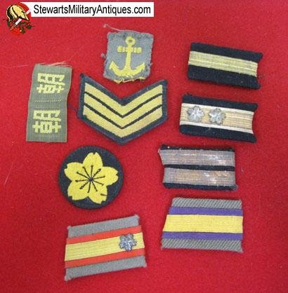  Japanese WWII Insignia Lot, 2nd Marine Souvenirs — image 3