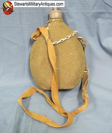  Italian WWII Army Canteen & Cover — image 2