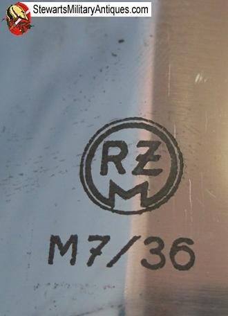  German WWII M1933 SA Dagger, RZM Blade M7/36, Horster Mfg   — image 5