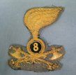 Italian WWII Army Engineer Officers Hat Insignia