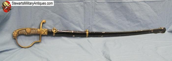  German Pre WWI Grosser Ordnanz Pattern Artillery Presentation Sword, Ewald Cleff Mfg — image 2