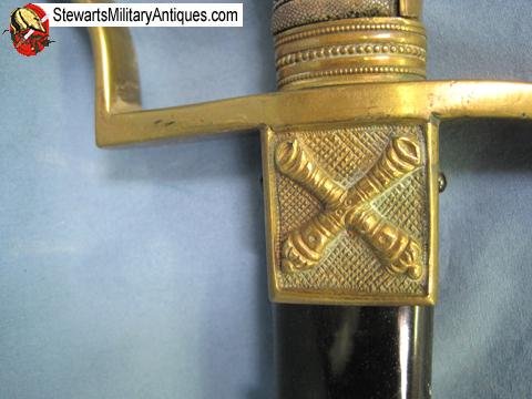  German Pre WWI Grosser Ordnanz Pattern Artillery Presentation Sword, Ewald Cleff Mfg — image 3