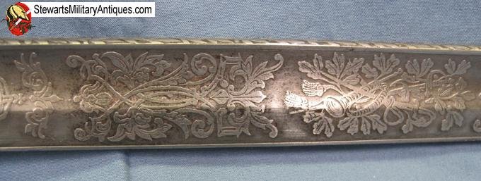  German Pre WWI Grosser Ordnanz Pattern Artillery Presentation Sword, Ewald Cleff Mfg — image 7