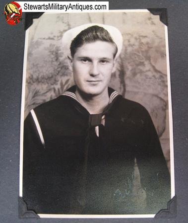  Japanese WWII Rising Sun Flag & Photo Album — image 11