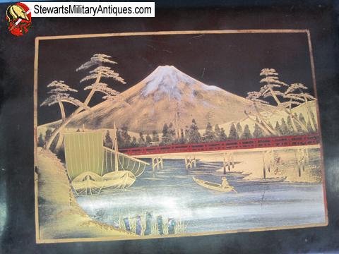  Japanese WWII Rising Sun Flag & Photo Album — image 2