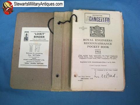  British WWII Royal Engineers Pocket Book 1944 — image 4