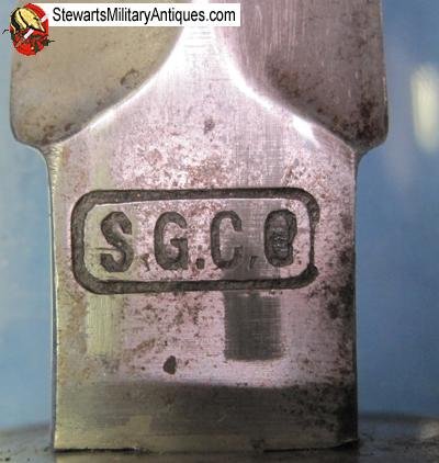  French WWI 1916 Fighting Knife & Scabbard — image 3