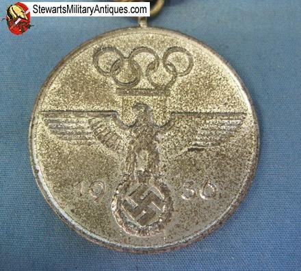  German WWII 1936 Olympic Medal — image 3