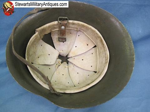  Bulgarian WWII M1936/C Steel Helmet, German Mfg   — image 2