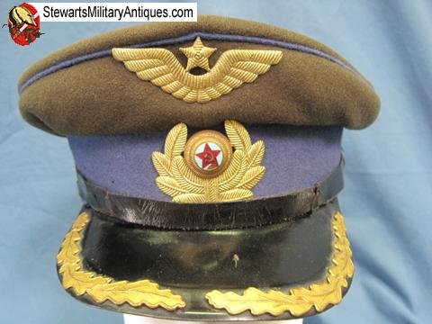  Soviet Korean War Air Force Officers Visor Hat — image 9