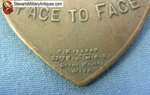  US Pre WWI Mexican Border Service Fob 1916 — image 3